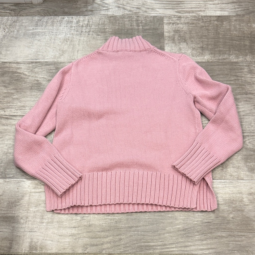 J. Crew Soft Pink Cowl Neck Sweater - Picture 2 of 3